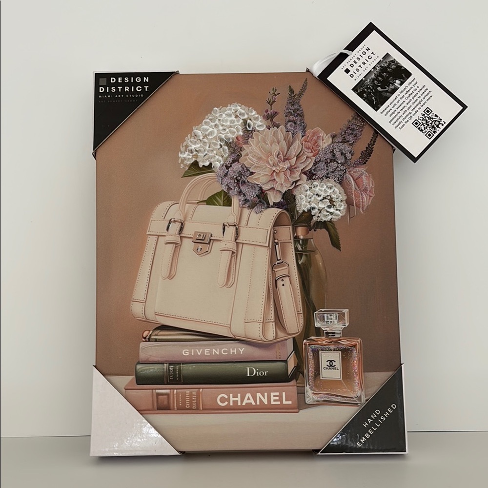 Fashion Floral Canvas Art